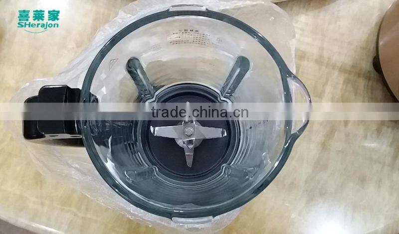 online shopping high speed 2200w blender soup maker/ electric soup blender low noise