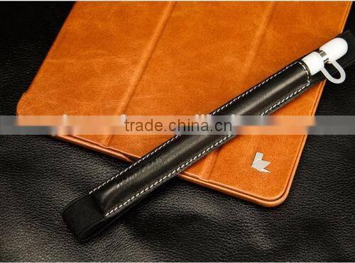 Stylish and Durable Slim Genuine Leather Apple Pencil Holder