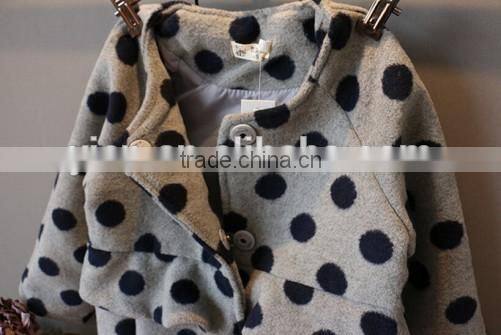 2015 New Arrived 1-6 Years Old Baby Girl Dress Autumn Hot Sale Woolen One Piece Baby Girls Dress Designs