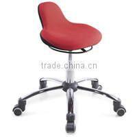 New Black Leather Children Mini Saddle Chairs for School Use, Leatherette Black Kids Saddle Stool, Sadle Stool for Young Kids