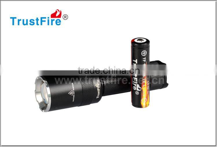 TrustFire Hot sale police zoomable maglite Z6 with 1*CREE XM-L 2 led 1600lumen 1*18650 battery operated