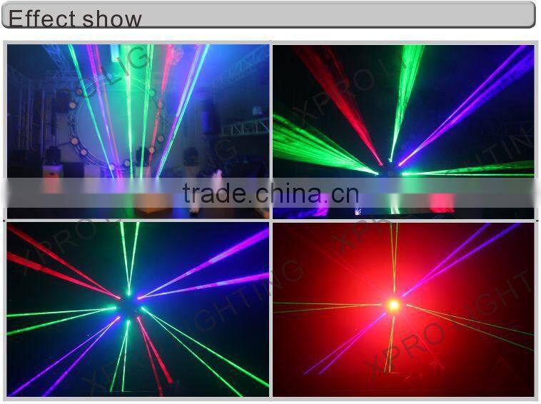 UFO Laser show led stage light eight eyes laser light Starry Sky effect 36pcs led octopus laser