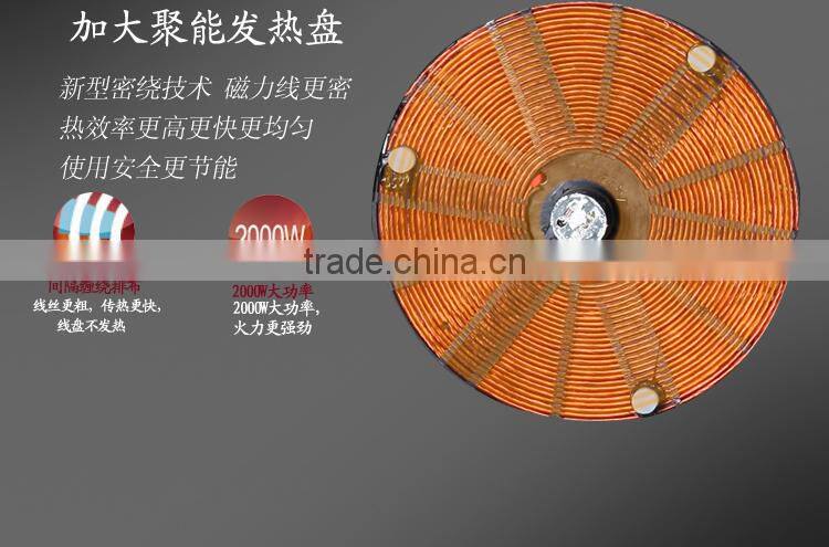 cheap 4 digits display 2 burner Magneforce induction cooker