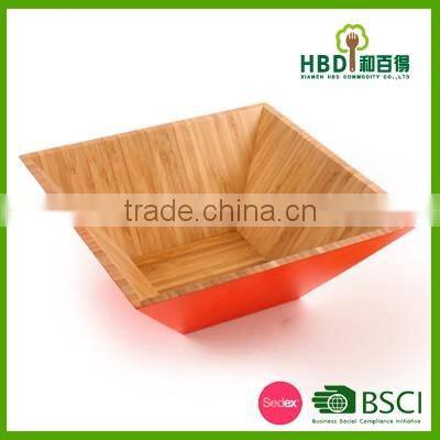 Orange color Salad bowl