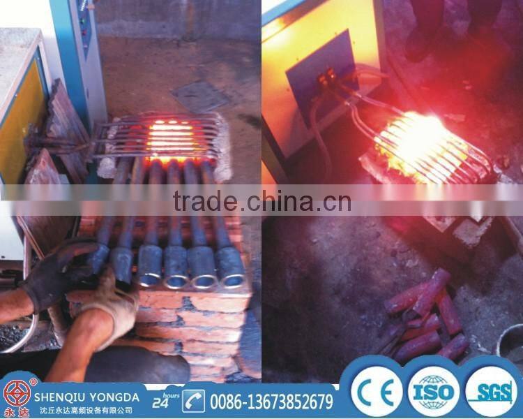 Energy saving IGBT induction heating machine for brass forging