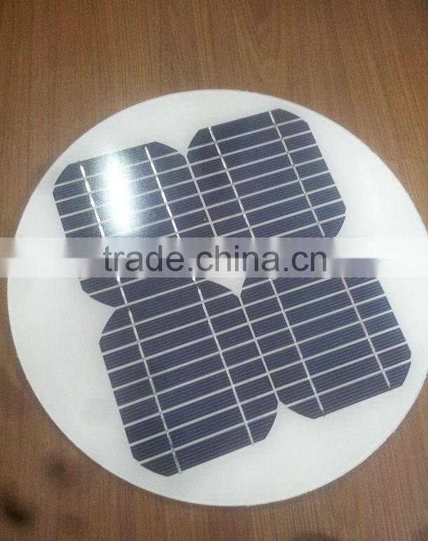 circular mono solar panel for light street