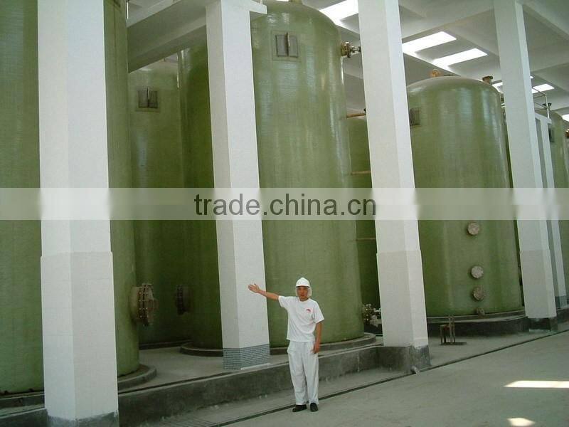 GRP tank/Ion exchange column water treatment equipment