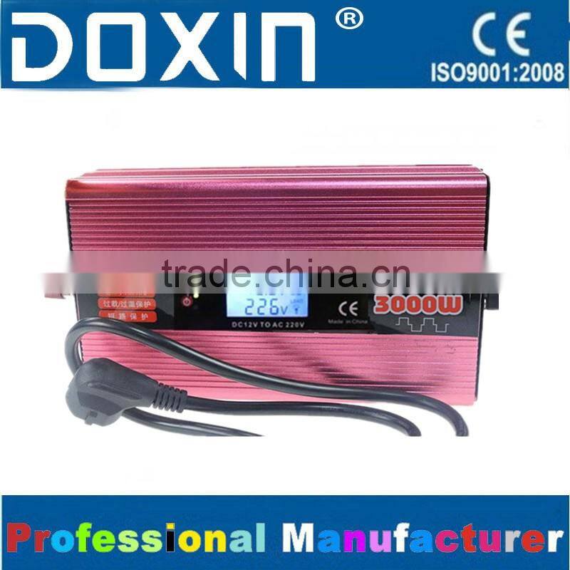 power ups inverter dc ac 3000w modified sine wave hybrid inverter solar power inverter with battery charger