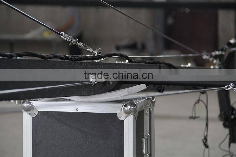 Professional 10m TV camera crane square jimmy jib cranes for video shooting