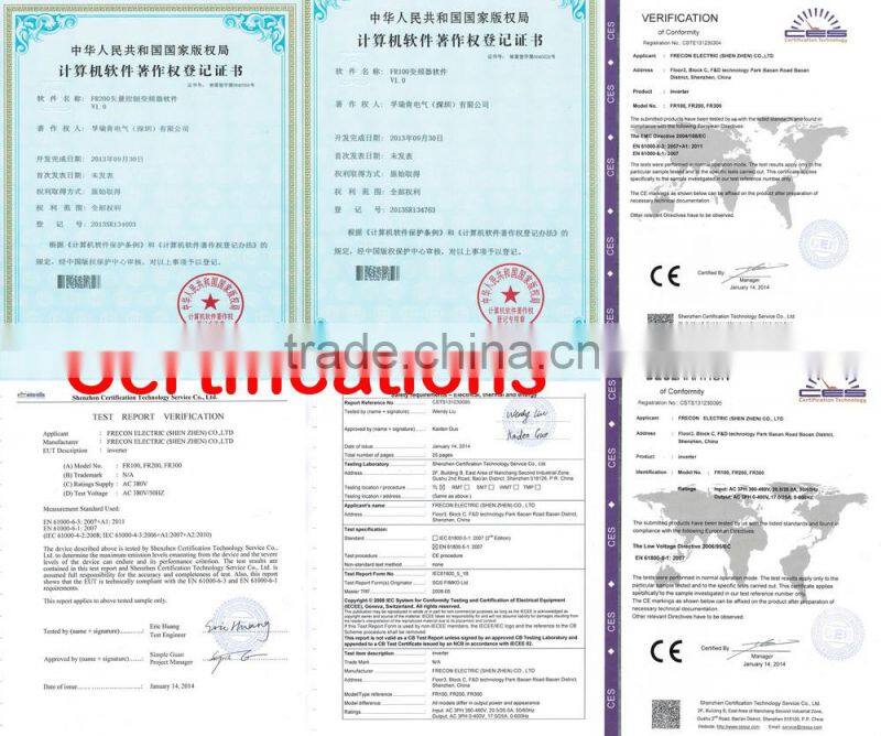 High Performance EMC Filter Vector Control 50hz~60hz 380V 220V 3/2 phase 0.75KW frequency Inverter, AC Drive, Motor Control
