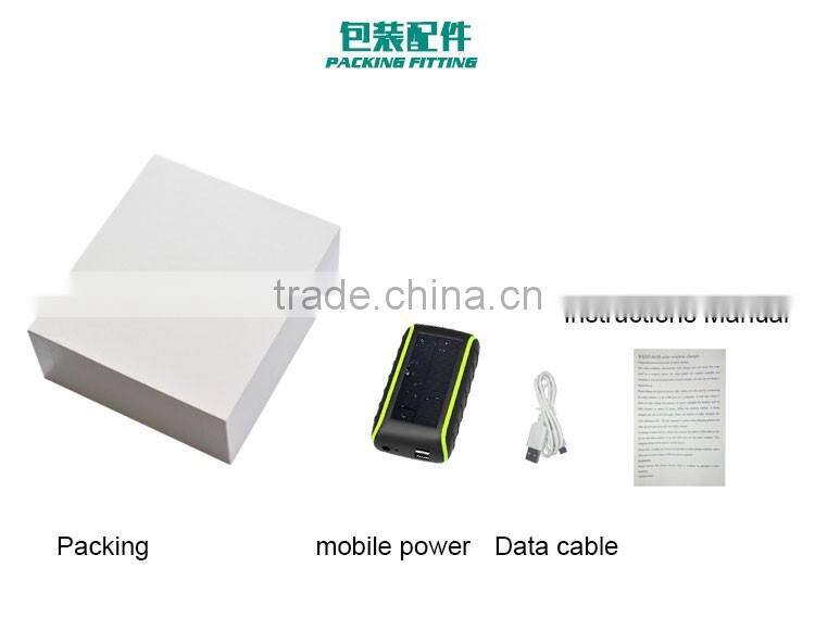 Outdoor emergency free energy power bank, USB hand power dynamo torch charger
