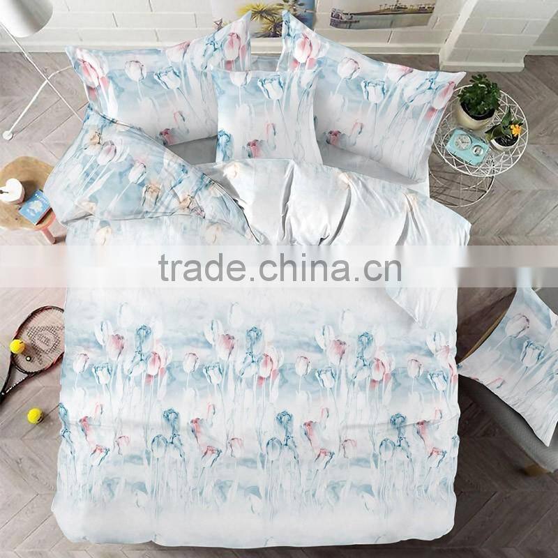 Duvet cover 100% cotton digital printed,3D bedding cover
