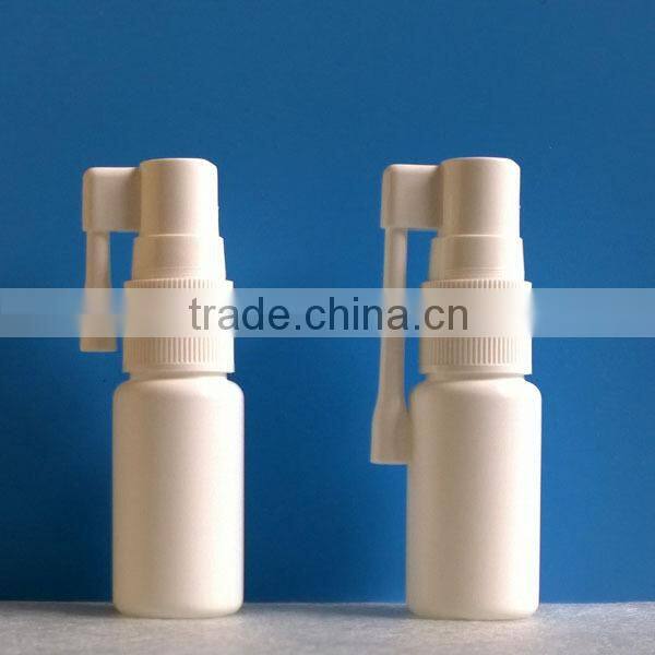 15ml Plastic HDPE Spray Bottle, with Fine Mist Sprayer