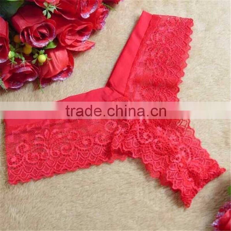 Cheap Hot Selling Elegant rench Lace Panty Made in China Women Sexy Young Girl Undergarment