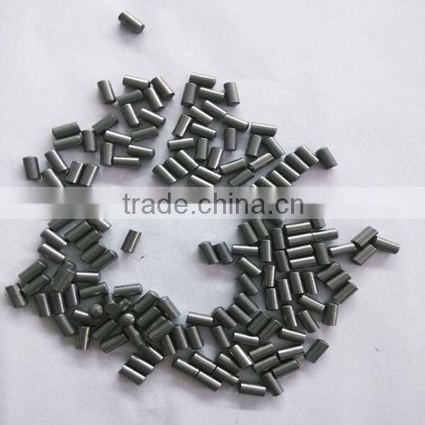 Tungsten carbide pins and nails for anti skid tire studs