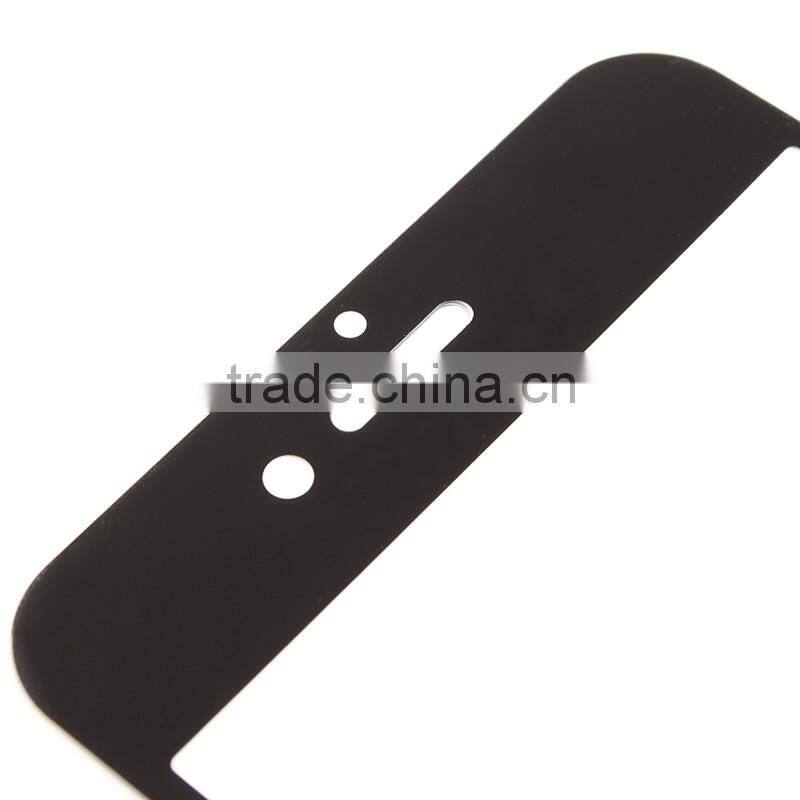 Hot sale color screen protector for iphone 6 plus, 9H silk printing tempered glass for iphone