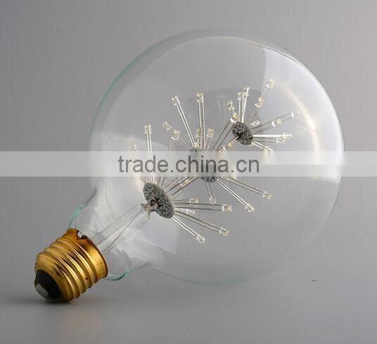 Vintage Fireworks LED Star Light Edison Bulb Style Lamp Home Decorative