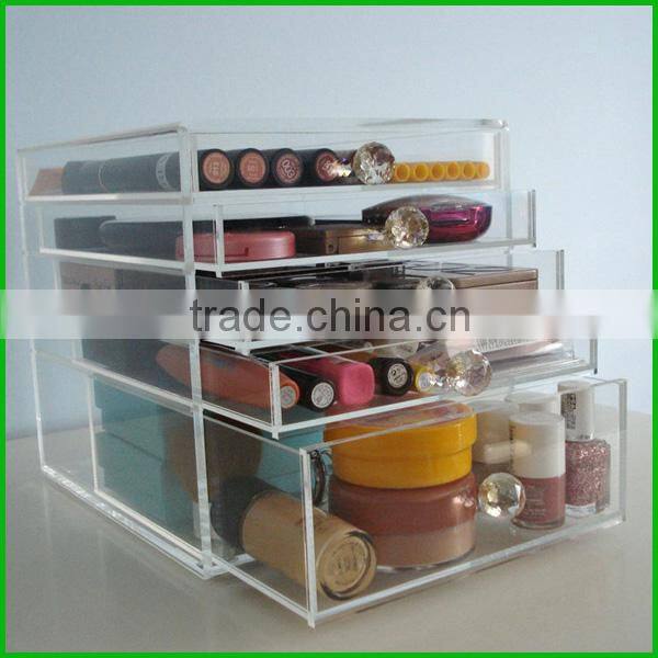 Custom Clear Acrylic Clear Makeup Storage for You Only