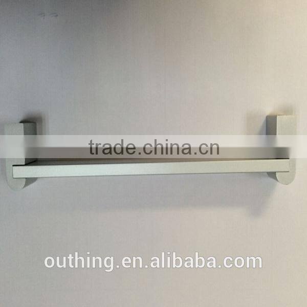 anodized wooden color aluminum alloy furniture hardware cabinet handle