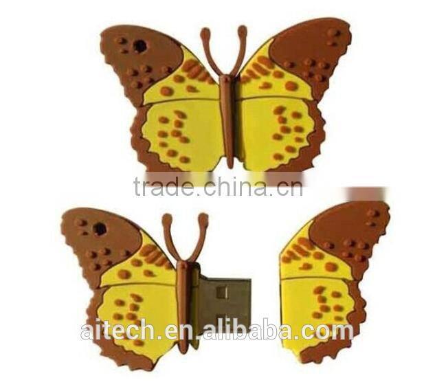 butterfly shape usb,butterfly usb memory stick,butterfly usb flash memory