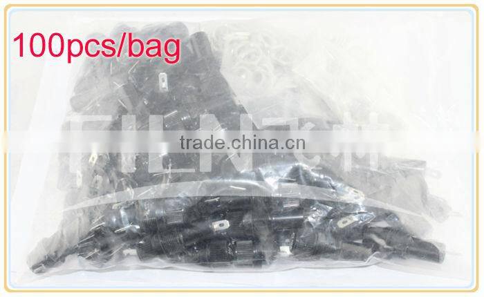 10A black bakelite low voltage fuse holder for6*30mm fuse