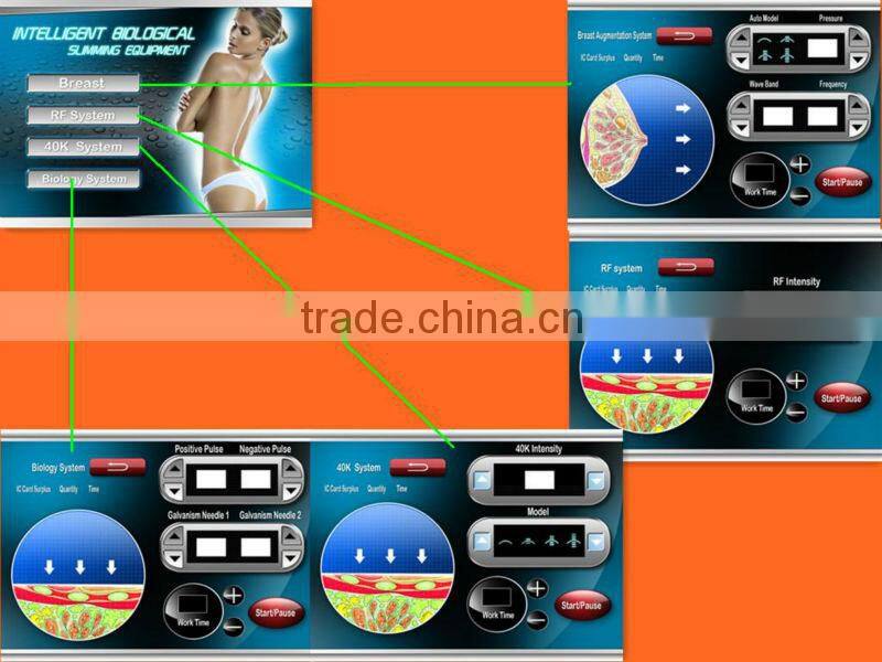 Integrated Beauty Equipment V6 for Breast Enhancement And Body Slimming/apparatuses for reducing massages