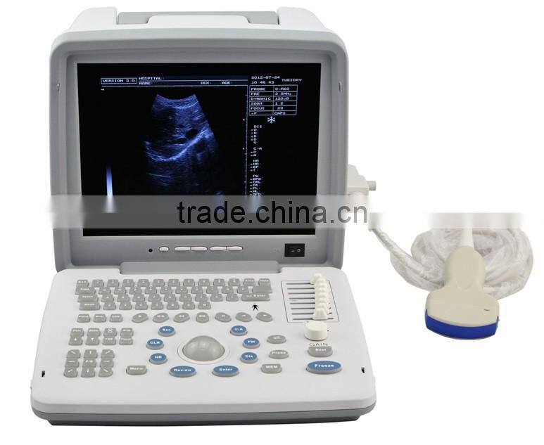 Veterinary Ultrasound Scanner ultrasound machine Vet convex rectal probe for animal use RUS-9000BV