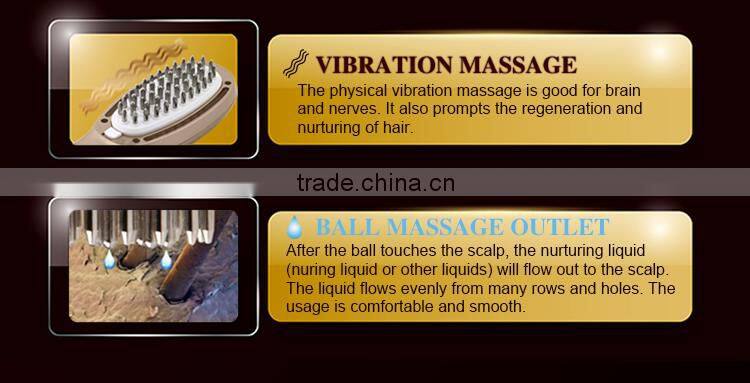 Hair growth electric scalp stimulator comb