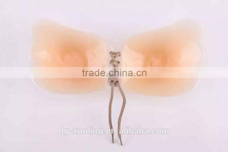 Hot Selling High Quality Ladies Silicone Bra Silicone Push Up Bra