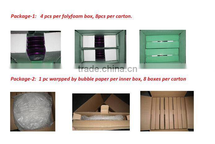 GRS Newest Elegant Blue Diamonds charger plates.