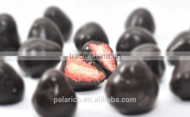 Chinese fruit snacks made by freshed fruit and chocolate