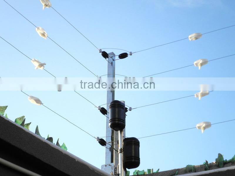 Stainless steel 850mm electric fence poles,electric fence terminal posts for house security fencng