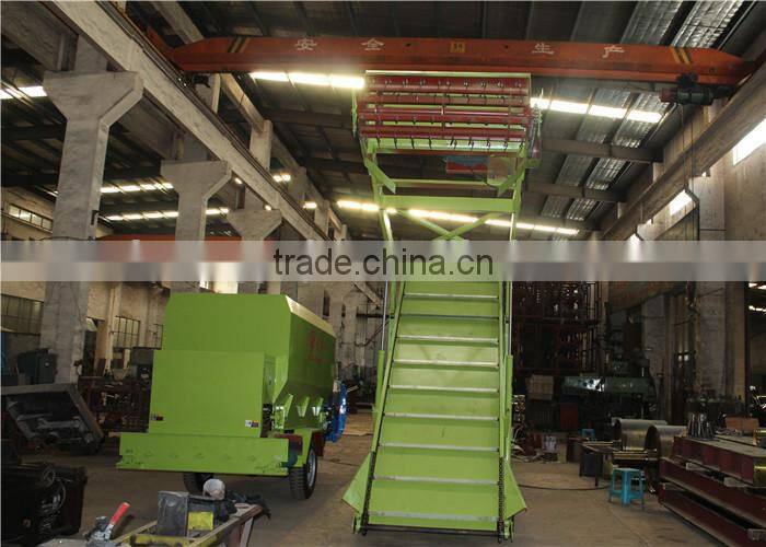 Cheapest Price Animal Silage Loader with Wheel