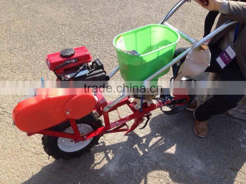 Newest Hand push corn/peanut/maize planter machine/seeder machine with desel engine