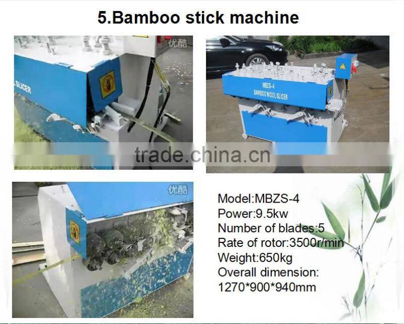 Round Bamboo toothpick stick making machine