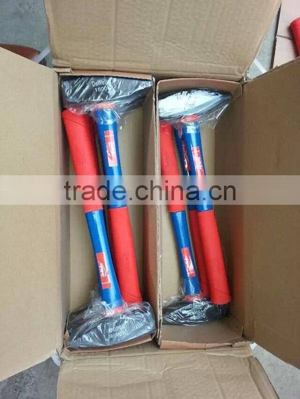 German type machinist hammer with fibreglass handle