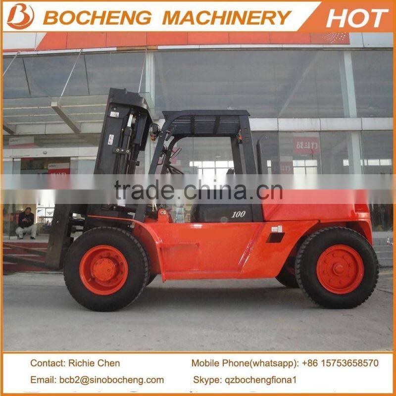 WECAN Brand 10 Tons Diesel Forklift CPCD100F