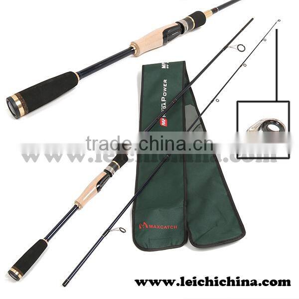 Wholesale high sensitivity carbon fishing spinning rod