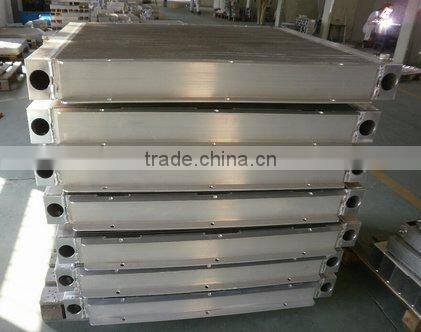 aluminum plate and bar coolers, air-oil heat exchangers,air-water heat exchanger