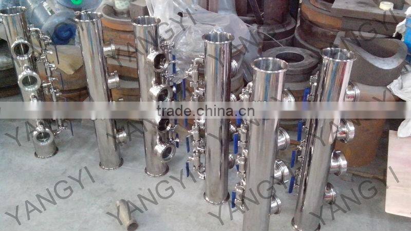 stainless steel /copper adaptor of distillation equipment