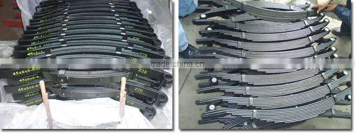 Trailer Parts 45*6 Steel Boat Trailer Small Leaf Spring Manufacture
