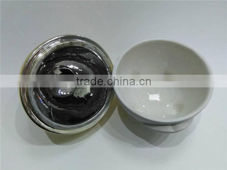 hot sale personalized color glazed decorative ceramic custom candle jar