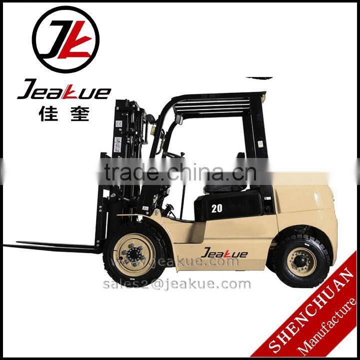 2017 Hingh Quality and cheapest price 2.0T 2000kg Diesel forklift