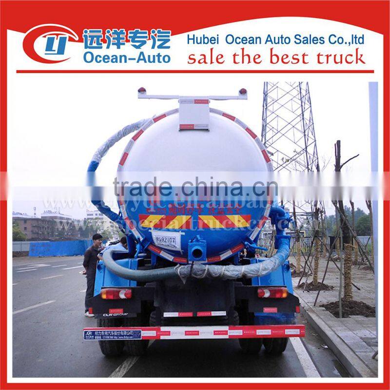 good quality 4x2 vaccum sewer suction tanker truck