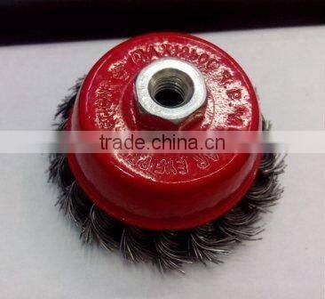 Wire Cup Brush, Knot Type