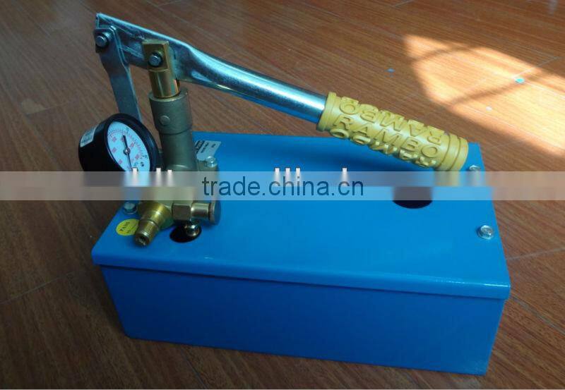 High quanlity 0-100 bar simple hand test pump /pressure test pump SY-100X