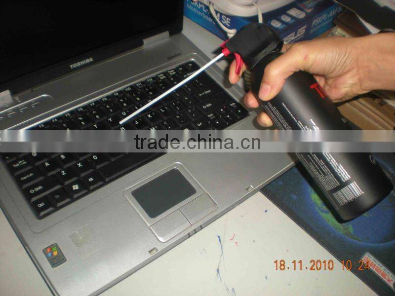 canned aerosol spray air dustert for electronics