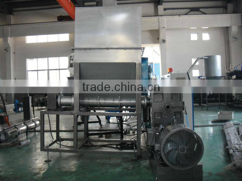 Side force feeder plastic pelletizing machine /plastic granulating machine
