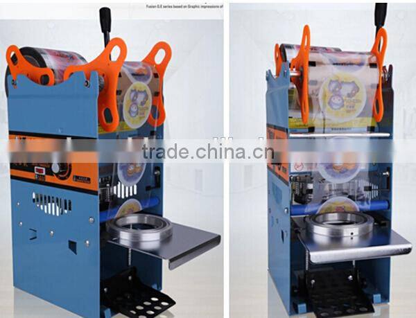 Popular sold automatic seal cup machine with best price