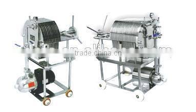 juice plate frame type filter